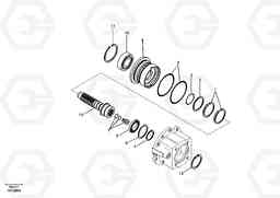 20186 Input shaft EW145B, Volvo Construction Equipment