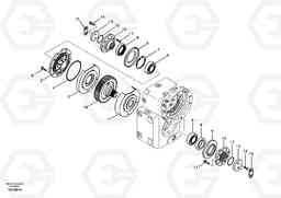 66648 Output gear EW145B, Volvo Construction Equipment
