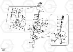 23328 Control valve, travel motor EW145B, Volvo Construction Equipment