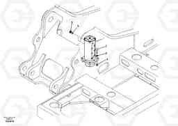 91549 Turning joint, mounting EW145B, Volvo Construction Equipment