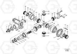 49624 Differential , front axle EW145B PRIME S/N 15001-, Volvo Construction Equipment