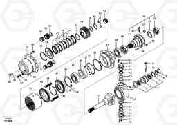 48186 Hub reduction, front axle EW145B PRIME S/N 15001-, Volvo Construction Equipment