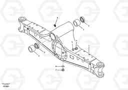 24051 Housing, front axle EW145B, Volvo Construction Equipment