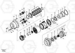 13625 Hub reduction, rear axle EW145B, Volvo Construction Equipment