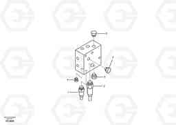 11213 Hydraulic system, brake valve EW145B, Volvo Construction Equipment