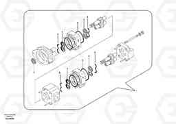 49935 Hydraulic gear pump for brake and steering EW145B PRIME S/N 15001-, Volvo Construction Equipment