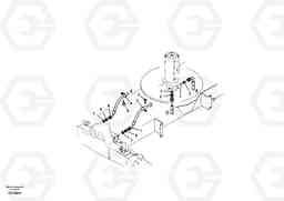 73366 Hydraulic system, steering line EW145B, Volvo Construction Equipment