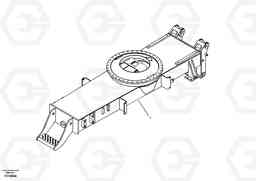 53260 Undercarriage frame EW145B, Volvo Construction Equipment