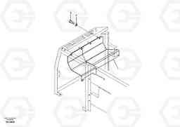 22874 Cover, main pump EW145B, Volvo Construction Equipment