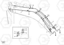 4226 Working hydraulic, hammer and shear for boom EW145B, Volvo Construction Equipment