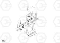 29527 Linkage for no bucket EW145B, Volvo Construction Equipment