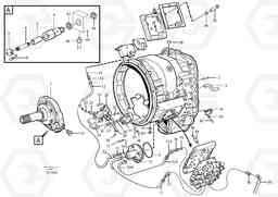 36368 Oil distributor and tube. L220E SER NO 2001 - 3999, Volvo Construction Equipment