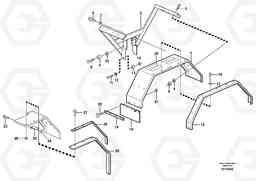 84809 Extended fender. L180D, Volvo Construction Equipment