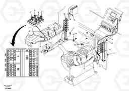 94711 Cable and wire harness, instrument panel EC135B SER NO 20001-, Volvo Construction Equipment