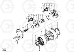 93609 Travel gearbox EC140B, Volvo Construction Equipment