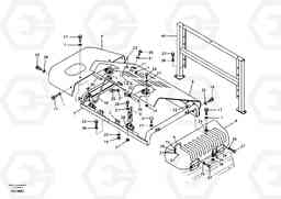 6331 Cowl frame, cover and hood EC135B SER NO 20001-, Volvo Construction Equipment