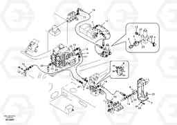 87722 Working hydraulic, hammer and shear for 1st pump flow EC140B PRIME S/N 15001-, Volvo Construction Equipment