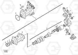 29122 Variable displacement motor L35B S/N186/187/188/1893000 - 6000, Volvo Construction Equipment
