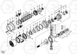 98227 Hub reduction, front axle EW130, Volvo Construction Equipment