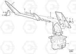 24553 Double brake pedals. L70D, Volvo Construction Equipment