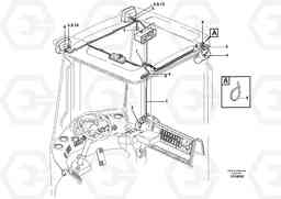 36672 Cable harness, ceiling L70D, Volvo Construction Equipment