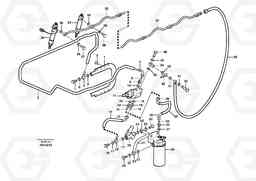 7221 Fuel pipes, radiator - injection pump G700B MODELS S/N 35000 -, Volvo Construction Equipment