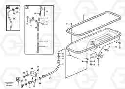89419 Oil sump L220E SER NO 2001 - 3999, Volvo Construction Equipment