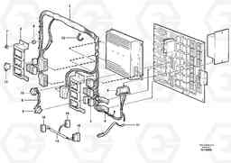 34505 Electrical distribution unit and cable harness L70D, Volvo Construction Equipment