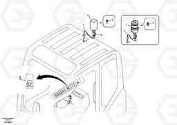 3791 Rotating beacon EW55B, Volvo Construction Equipment