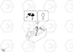 87422 Key system EC55B, Volvo Construction Equipment