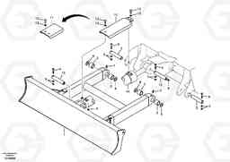 74426 Dozer blade EC55B, Volvo Construction Equipment