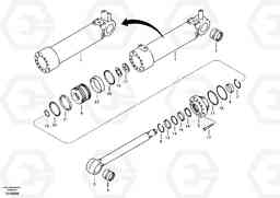 79090 Dozer blade cylinder EC55B, Volvo Construction Equipment