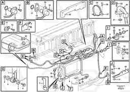 54774 Cable harness, engine ECU L180E S/N 5004 - 7398 S/N 62501 - 62543 USA, Volvo Construction Equipment