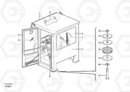 18757 Operator's cab L150/L150C VOLVO BM VOLVO BM L150/L150C SER NO - 2767/- 60708, Volvo Construction Equipment