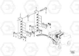 10978 Testing block with fitting parts L180E HIGH-LIFT S/N 5004 - 7398, Volvo Construction Equipment