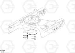 44743 Protecting plate EC210B APPENDIX FORESTRY VERSION, Volvo Construction Equipment