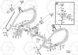 41023 Hydraulic system, lift function L60E, Volvo Construction Equipment