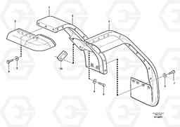 30943 Fender, front L70E, Volvo Construction Equipment