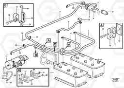 4815 Battery cable and main switch A40D, Volvo Construction Equipment