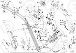 102288 Handling boom , dipper ECR28 TYPE 601, Volvo Construction Equipment