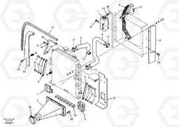 89700 Cooling system ECR58, Volvo Construction Equipment