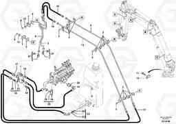 76230 Hyd. circuit (quickfit/double-acting) ECR28 TYPE 601, Volvo Construction Equipment