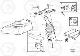 16033 Servo valve with fitting parts. L180E S/N 5004 - 7398 S/N 62501 - 62543 USA, Volvo Construction Equipment