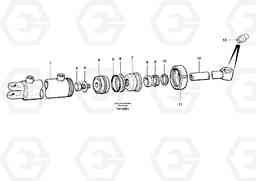 43520 Circle turn cylinder G700B MODELS S/N 35000 -, Volvo Construction Equipment