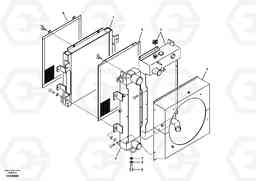 11612 Radiator EC160B PRIME S/N 12001-, Volvo Construction Equipment