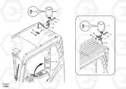 73863 Rotating beacon EC180B, Volvo Construction Equipment