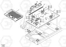 101351 Cabin floor EC160B, Volvo Construction Equipment