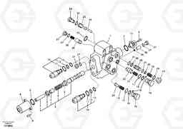 45718 Working hydraulic, adjustable boom control valve EC160B, Volvo Construction Equipment