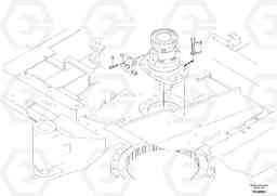 11852 Slewing gear motor installation EC45 TYPE 284, Volvo Construction Equipment