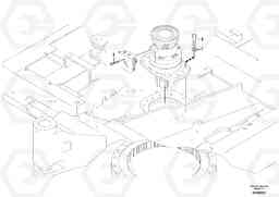 2972 Slewing gear motor installation EC35 TYPE 283, Volvo Construction Equipment
